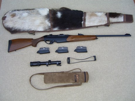 Hola otra vez a todos, vendo equipo completo de caza compuesto por:
Benelli Argo 300 Win. Magnum (único 00