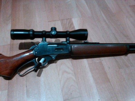 Vendo Marlin 444 modelo S,buen estado de maderas y de mecanismos, nunca me ha dado un fallo,la acción 00
