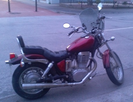 Hola.
Cambio mi Suzuki LS 650 savage del año 2000 por una de las siguientes armas:
9 mm /Pb de seis pulgadas, 01