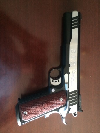 Vendo SPS Flacon Master de 6"

- Calibre 9 mm, largo 250mm, alto 140mm, ancho 30mm peso sin cargador 01