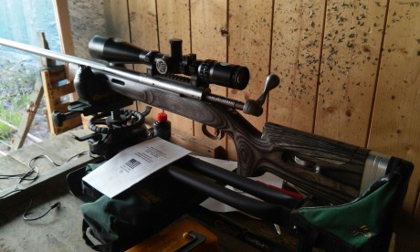 Se vende este Savage 12 Palma  en rodaje. 
Agrupando en 1/4 de moa  a 100 mtr. 
Cañon inox de 30" 00