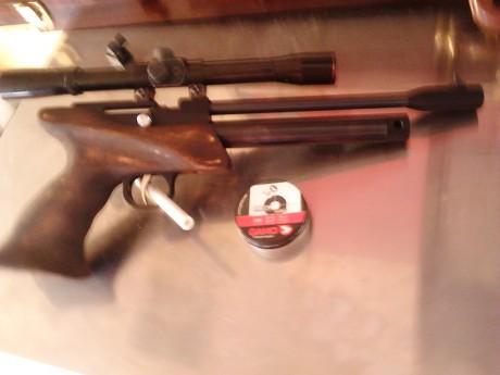 Hola, pongo a la venta por no usar, ya que solo ha tirado un botellin de co2 esta Cp1, tiene el pistolet 12