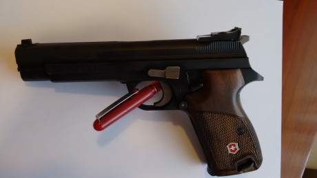 Buenos días,
Pongo a la venta mi Sig P-210-6 con cañón de 5".
Estado impecable.
Se incluye:
- 2 cargadores 22