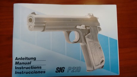 Buenos días,
Pongo a la venta mi Sig P-210-6 con cañón de 5".
Estado impecable.
Se incluye:
- 2 cargadores 21