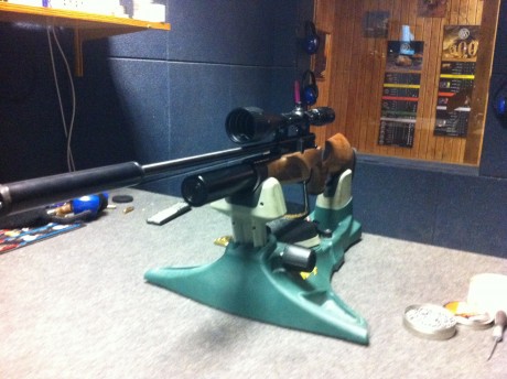 PUES ESO, esta es la nueva adquisicion , en el calibre que como sabeis tanto me gusta, esta era una carabina 20