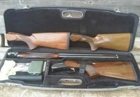 Por no adaptarme a ella y haber tirado siempre con beretta vendo esta perazzi mx8 especial pichon matricula 11