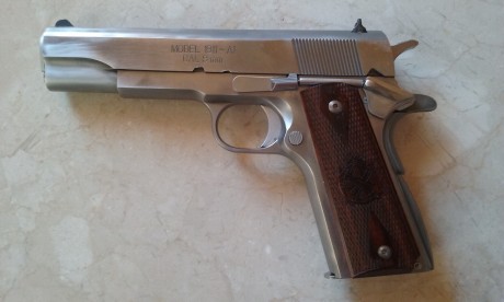 Vendo mi Springfield Armory del 9 parabellum. Es una excelente pistola 1911, a la que le sirven todo el 10