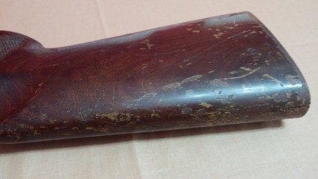 Hola, amigos. Estoy restaurando una escopeta siguiendo siempre los pasos y los consejos dados por los 70