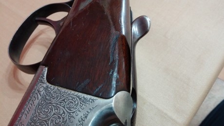 Hola, amigos. Estoy restaurando una escopeta siguiendo siempre los pasos y los consejos dados por los 82