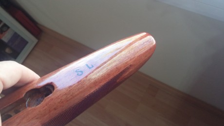 Hola, amigos. Estoy restaurando una escopeta siguiendo siempre los pasos y los consejos dados por los 41