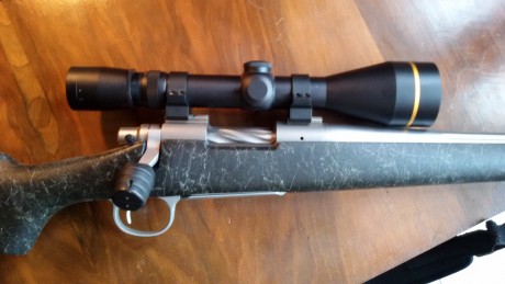 Vendo rifle Remington Alaskan Titanium, calibre 300 WSM. Cañon inox semipesado, acanalado y de 61 cm. 11