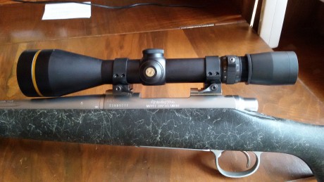 Vendo rifle Remington Alaskan Titanium, calibre 300 WSM. Cañon inox semipesado, acanalado y de 61 cm. 10