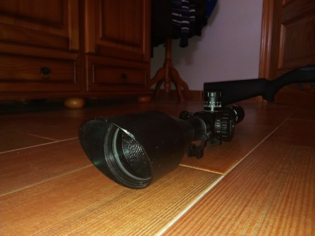 Hola, pongo en venta una ruger 10/22 tactical con cañón bull en espiral, la carabina funciona perfectamente 11