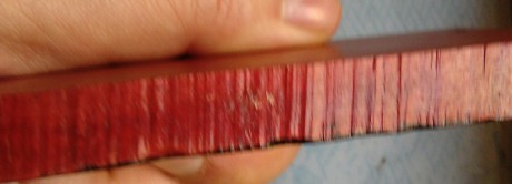 hola, me he comprado un bloque de madera exotica rojiza (madera marfil rojo) que es bonita no , lo siguiente, 112