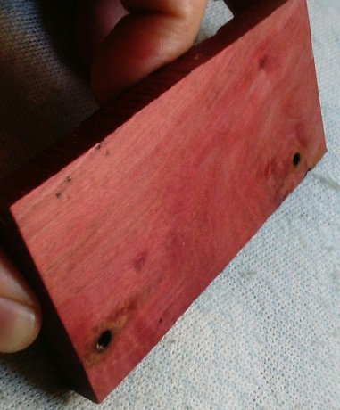 hola, me he comprado un bloque de madera exotica rojiza (madera marfil rojo) que es bonita no , lo siguiente, 120
