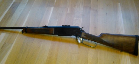 Un buen amigo y compañero de cuadrilla vende su palanquero,es un Browning BLR en calibre 338wm,esta como 01
