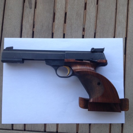 -Magnífica pistola para tiro deportivo,cacha regulable anatómica,gatillo regulable....muy suave,contrapeso, 01