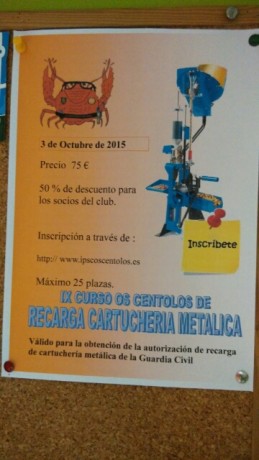 Hola compañeros:
Por medio de este hilo vamos a intentar estar informados de los cursos de recarga que 130