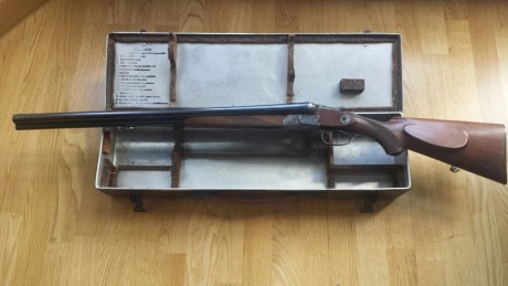Hola a todos. Vendo una combinada M30 de la Luftwaffe en su caja original (aunque restaurada) Todos los 02