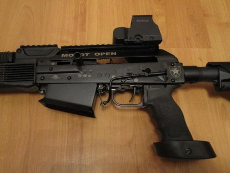 La mejor escopeta (no rifle) del mundo.
El Vepr 12 escopeta ha sido desarrollado como un competidor directo 30