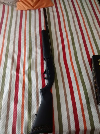Hola cambio escopeta de la marca Baikal semiautomática con tres meses de antigüedad de polímero y con 01