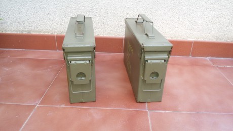 Caja metálica de munición, ideal para guardar tu munición o cualquier cosa, también para decorar, totalmente 01