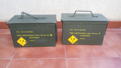hola vendo estas estupendas cajas de munición para guardar armamento, material de airsoft o cualquier 11