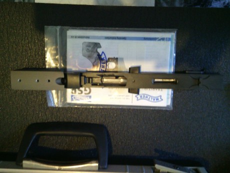 VENDIDA  pistola Walther GSP Expert con los dos calibres, su estado es impecable, con el convertidor del 32