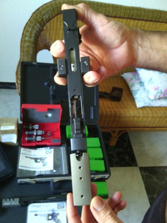 VENDIDA  pistola Walther GSP Expert con los dos calibres, su estado es impecable, con el convertidor del 31