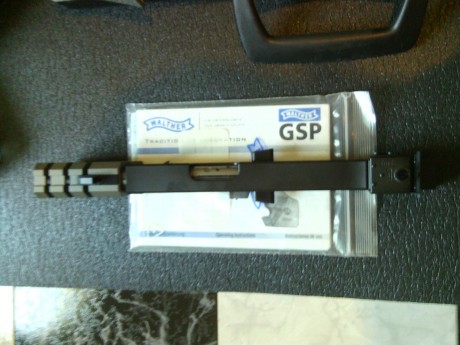 VENDIDA  pistola Walther GSP Expert con los dos calibres, su estado es impecable, con el convertidor del 30