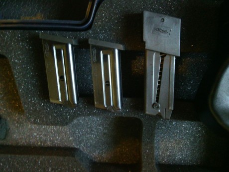 VENDIDA  pistola Walther GSP Expert con los dos calibres, su estado es impecable, con el convertidor del 42