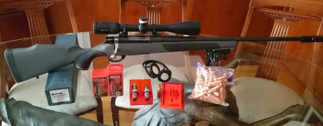 Buenos días.
Pongo en venta mi equipo.

Rifle: Weatherby Vanguard S2. 24". Gatillo afinado. Encamado 10