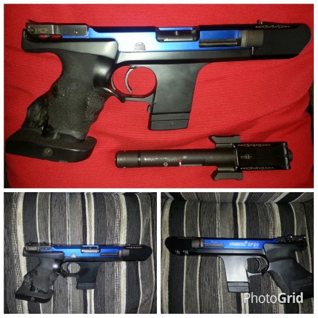 /color]Hola pongo a la venta pistola presicion para standar y velocidad. 22lr Maletin. Utiles de limpieza 10