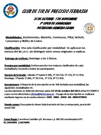 Hola compañeros.

Me complace comunicaros  que el proximo 31 de octubre y 1 de noviembre se celebrara 00