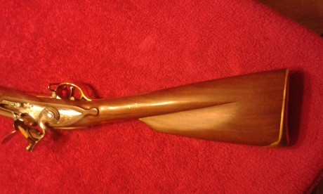 Hola
Vendo mosquete Brown Bess del cal 75 marca Pedersoli.
El arma está en Madrid.
Como puede verse en 10