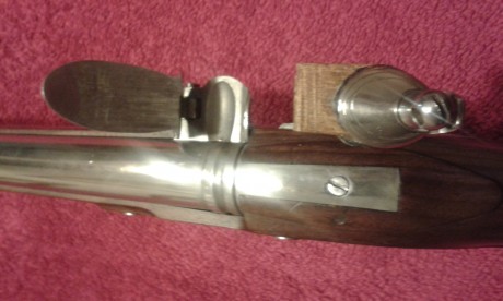 Hola
Vendo mosquete Brown Bess del cal 75 marca Pedersoli.
El arma está en Madrid.
Como puede verse en 32