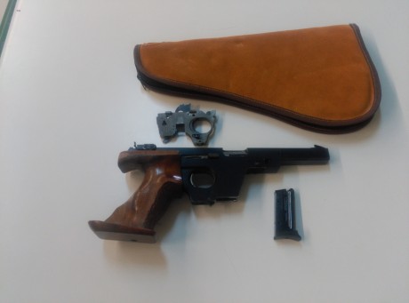 Pistola de un amigo que me ha pedido el favor.

Walther gsp 22 en perfecto estado pese a sus años, gran 00