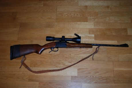 Vendo Baikal Monotiro del calibre .308.
Lleva incorporado un visor Bushnell de 3x9. 02