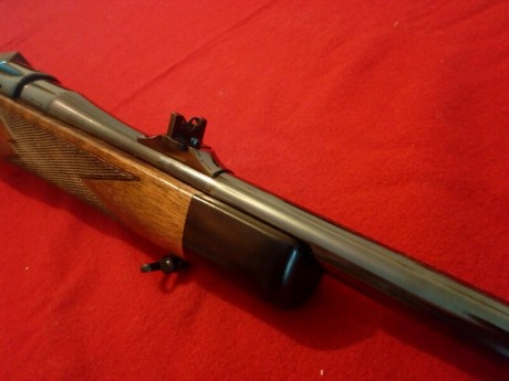 Vendo rifle de cerrojo cal. 9,3x62 Frankonia acción Brno. Nuevo. Terminación artesanal de armero. Gatillo 01