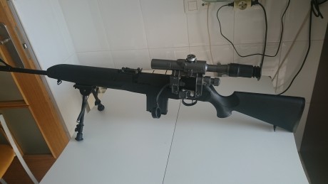 Buenas noches compañeros. Necesito vuestra ayuda.
Veréis, acabo de comprar de segunda mano un rifle semiautomático 51