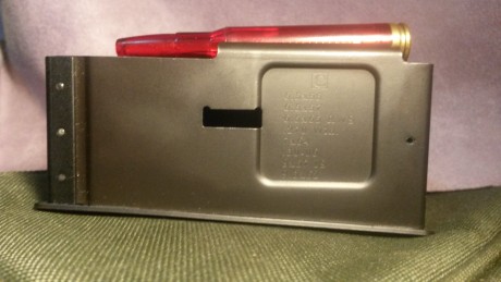  Rebajado a 75 euros con gastos de envío 
Vendo cargador mauser m03 del calibre 30.06 y los demás calibres 01