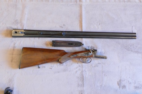 - Vendo Escopeta Zulaica de Perrillos Cal. 12, en buen estado.
- La causa de la venta es por tener una 10