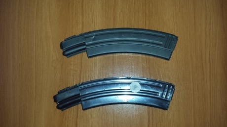 Vendo 2 cargadores ADLER de 30 balas: 1 acabado brillo y otro en mate o satinado.

Validos para:
ADLER 01