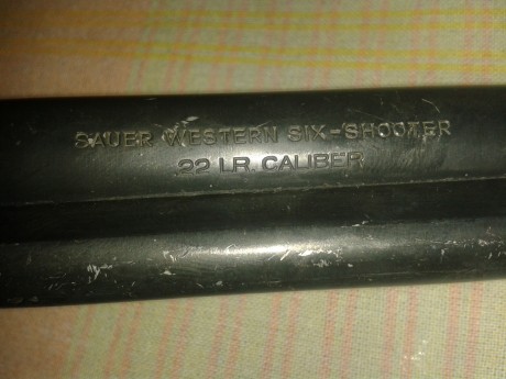 amigo mío más torpe que yo en esto de la informática vende este revolver
Calibre 22 LR
Marca SAUER AND 20