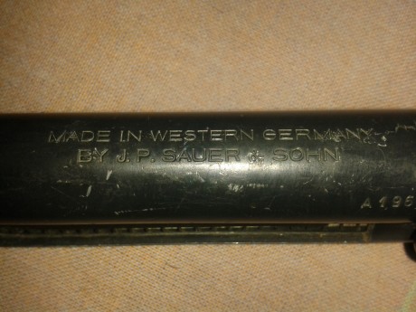 amigo mío más torpe que yo en esto de la informática vende este revolver
Calibre 22 LR
Marca SAUER AND 30