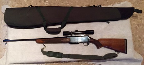 Vendo rifel de caza mayor marca BROWNING 7mm REMINGTON.
Con visor, funda, correa y 2 cargadores.
PRECIO: 01