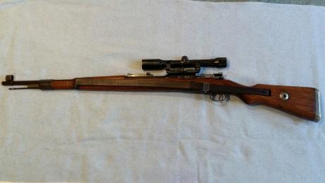 Hola a todos,

vendo o cambio K98, código bcd 43, con números coincidentes salvo cerrojo, número 3239, 02