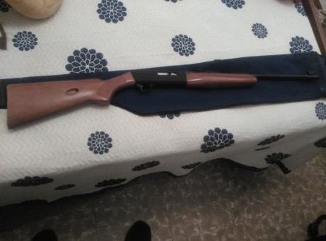 Semiautomática del 22lr, casi nueva, impecable. Cargador de 15 balas, se pueden poner bien por el lateral 02