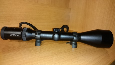 Pongo en venta uno de mis visores.
Swarovski Habicht 2,5-10x56 
Tubo de 30mm
Retícula 4a
Muy cuidado, 01