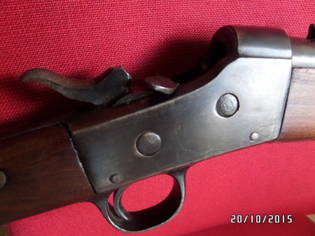 Carabina Española marca S.E.A.M. sistema Rolling Block, Cal. 44-40.
En buen estado,
Se encuentra en Toledo, 00